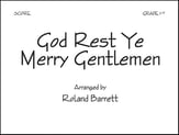 God Rest Ye Merry, Gentlemen Jazz Ensemble sheet music cover